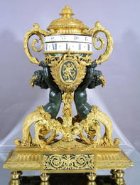 Graux-Manly Freres Louis XVI Mantel Clock