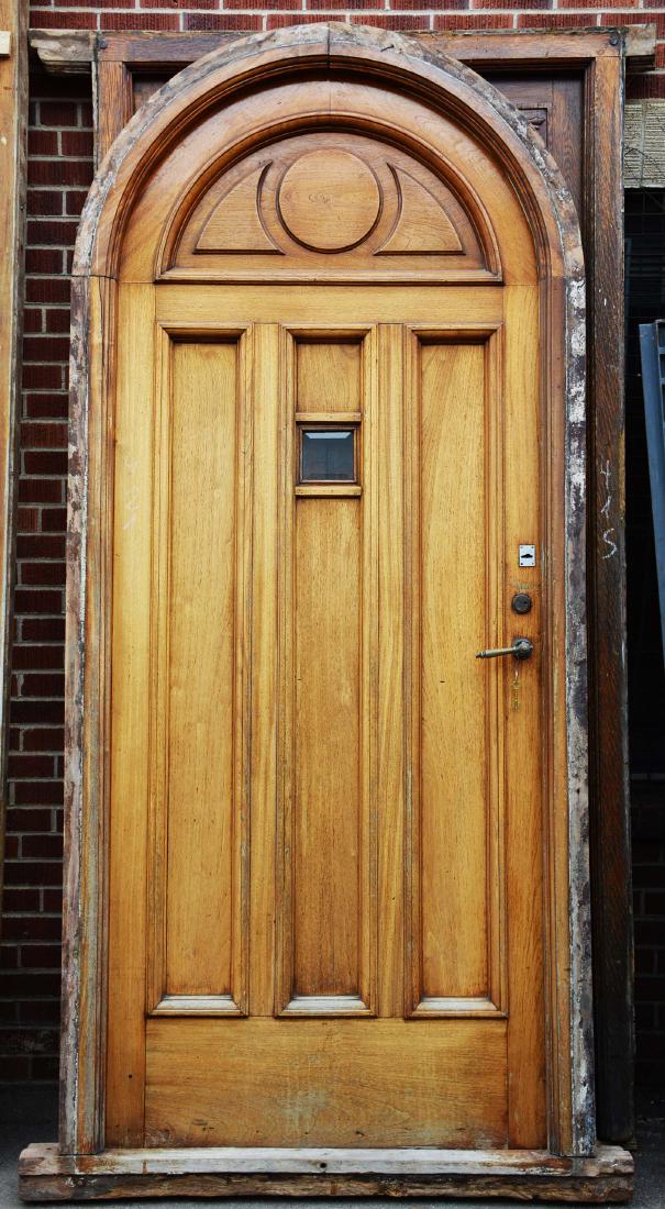 Antique Oak Entry Door (1 of 1)