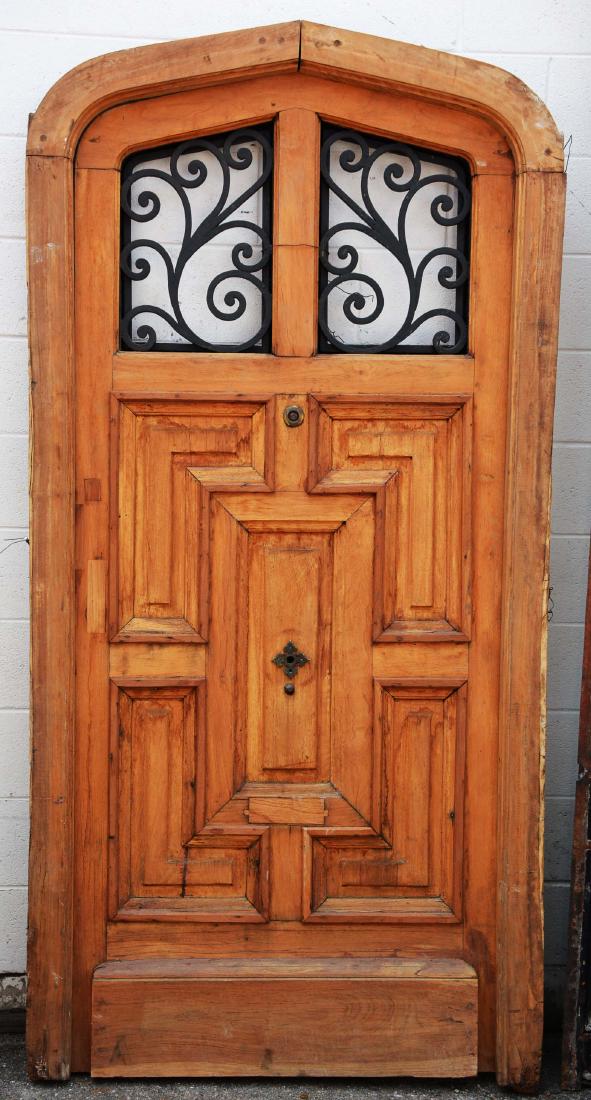 French Noe Classical Style Single Entry Door (1 of 2)