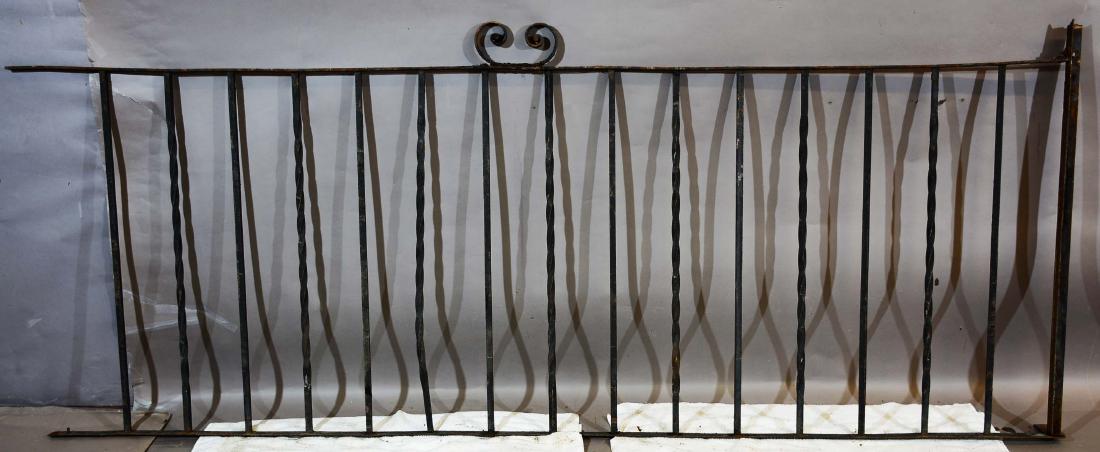 Seven Antique Wrought Iron Panels (1 of 1)