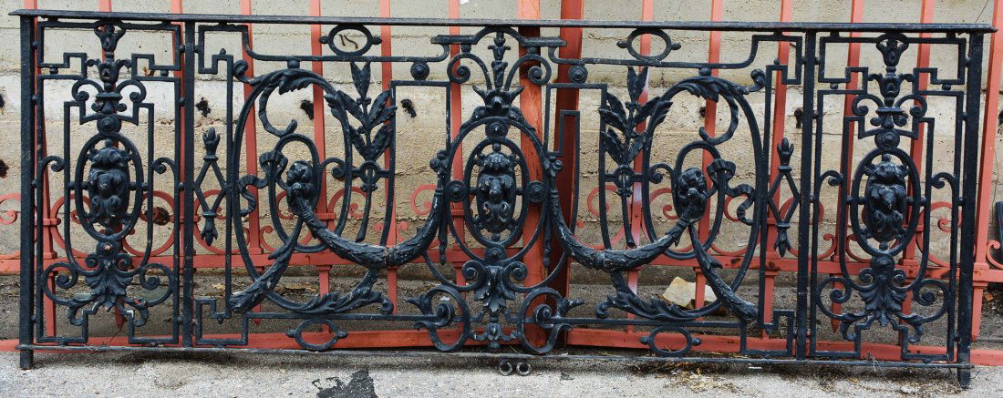 French Louis XV Wrought Iron Balcony (1 of 1)