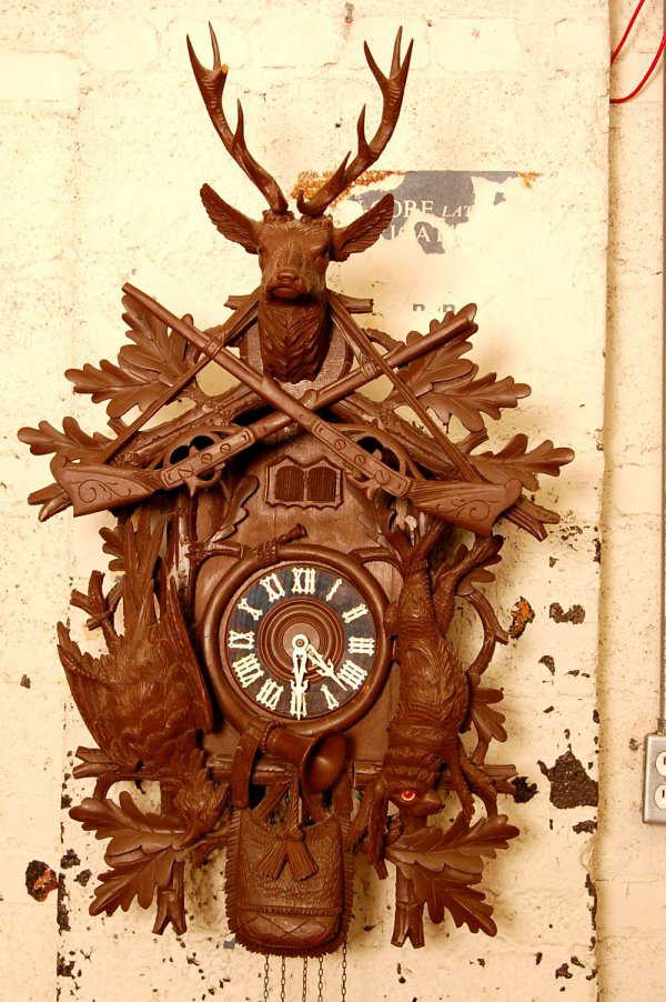 106 German Black Forest coocoo clock