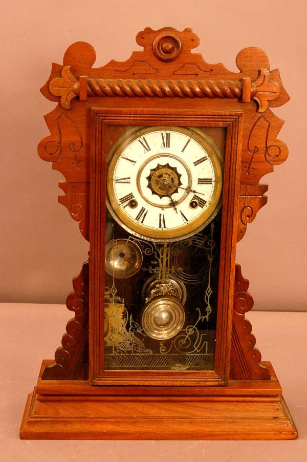 Waterbury Walnut Kitchen Clock