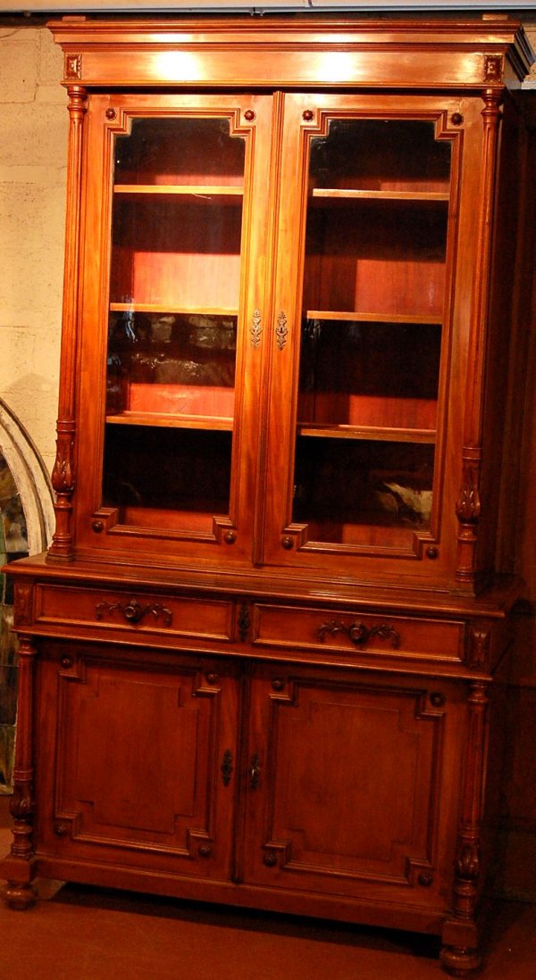 Renaissance Walnut Bookcase