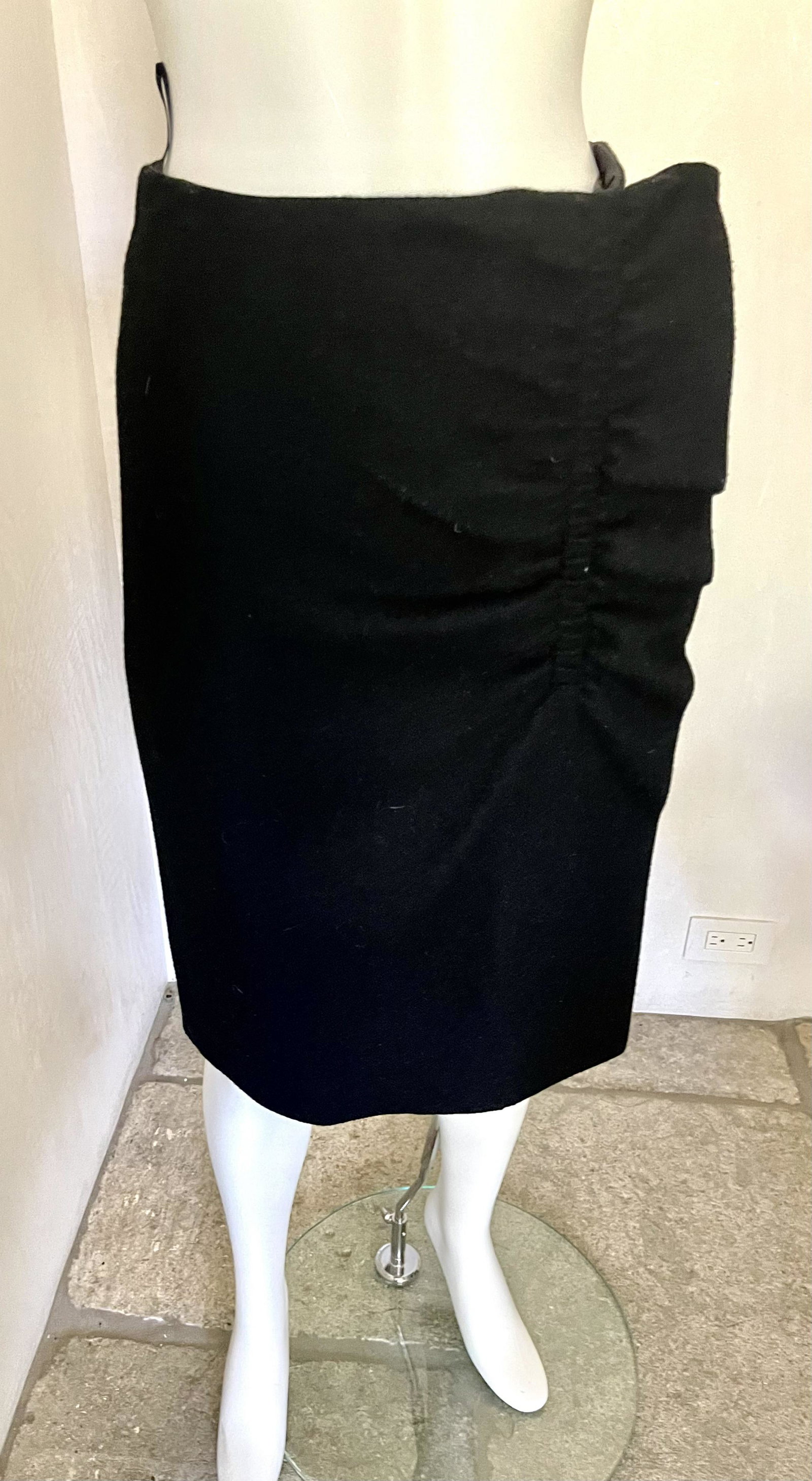 Louis Vuitton tuxedo Wool Skirt (1 of 4)