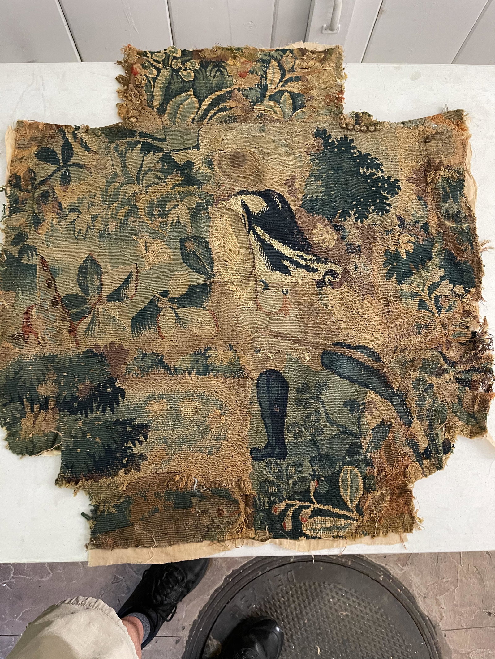 Flemish Tapestry Fragments (1 of 1)