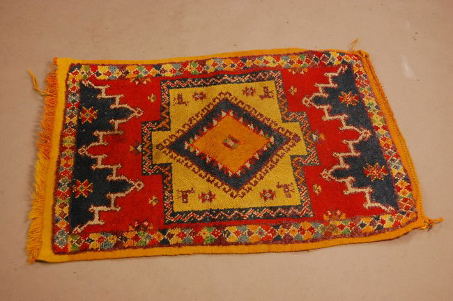 Persian Tribal Prayer Rug 3' 4" x 2' 6": Persian Tribal Prayer Rug 3' 4" x 2' 6"
