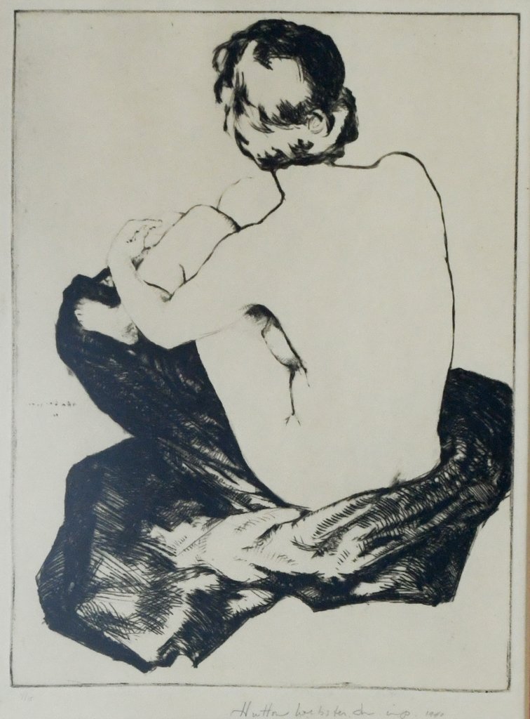 Hutton Webster (1909-1955) Picture of a Woman Signed and Numbered (1 of 4)