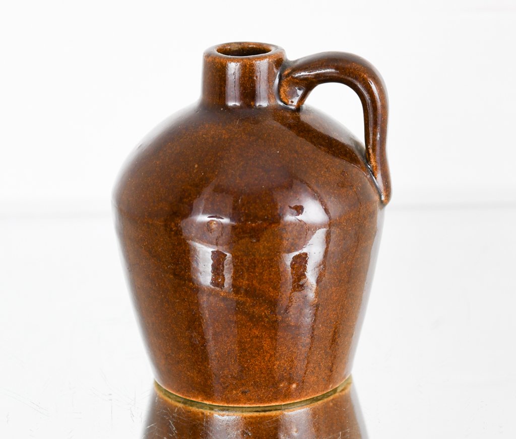Roycroft Shops Brown Glaze Small Jug (1 of 3)