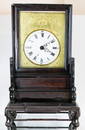 Chinese Double Fusee Teak Bracket Clock