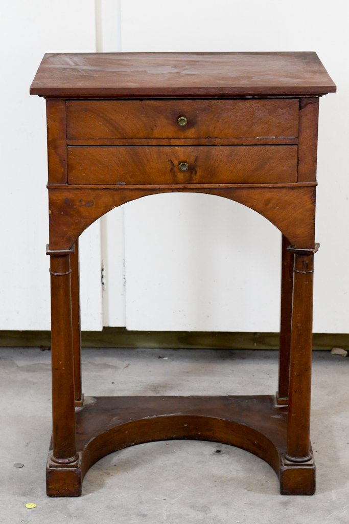 19th Century Empire Style Mahogany Pier Table (1 of 6)