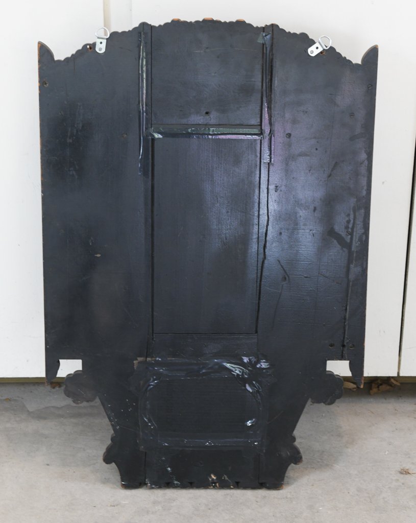 American Walnut Aesthetic Movement Hanging Cabinet (1 of 4)