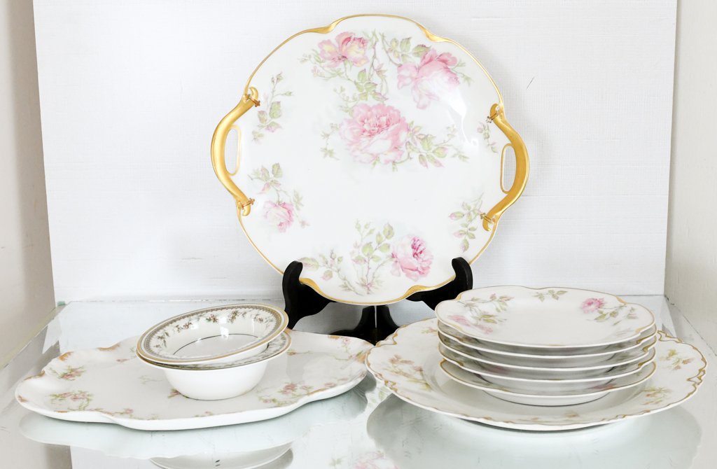 Mixed Lot of Haviland Limoges France Plates (1 of 5)