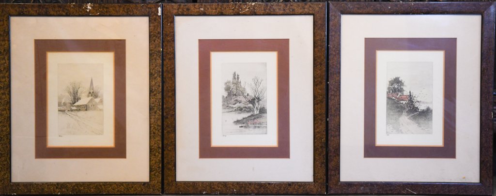 Chevron Prints 4 Seasons: Frame 17"x 20"Sight 4.5"x 7.5"Fall, Spring, Winter, Summer