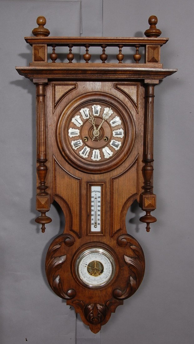 Vienna 3 Function Wall Clock