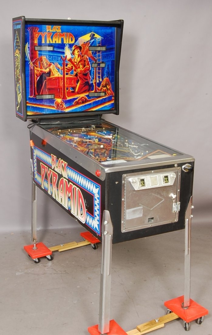 Balley Black Plant Pin Ball Machine: x