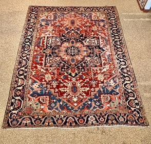 Antique Persian Heriz