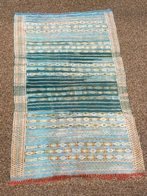 Antique Moroccan Silk Rug