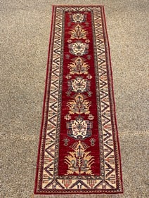 Semi-Antique Persian KazaakRunner