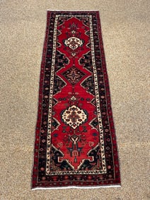 Semi Antique Persian Hamadan Runner