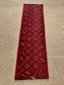 Vintage Tribal Afghan Runner