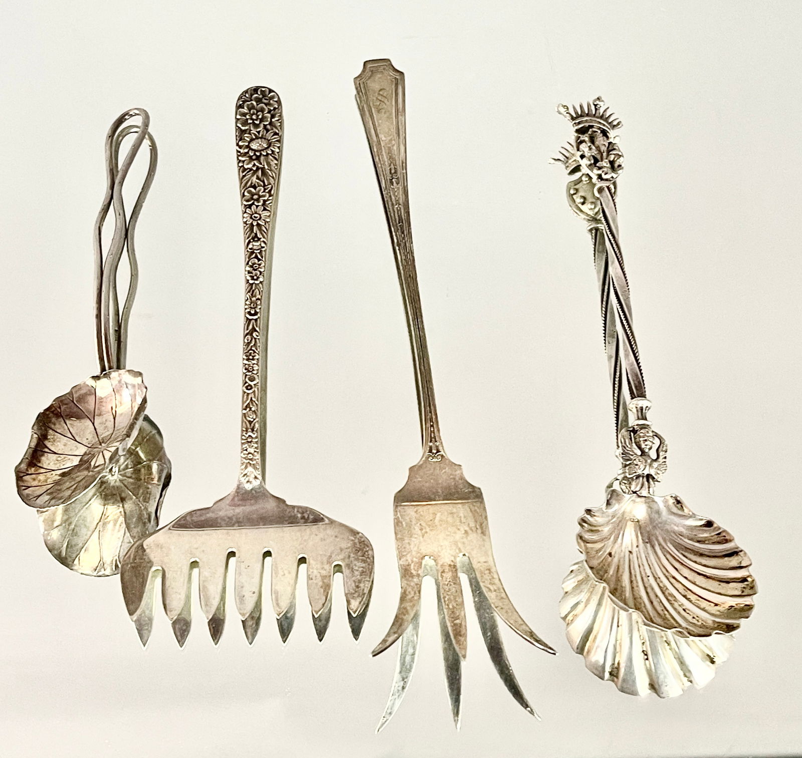 Four Sterling Silver Pieces (1 of 7)