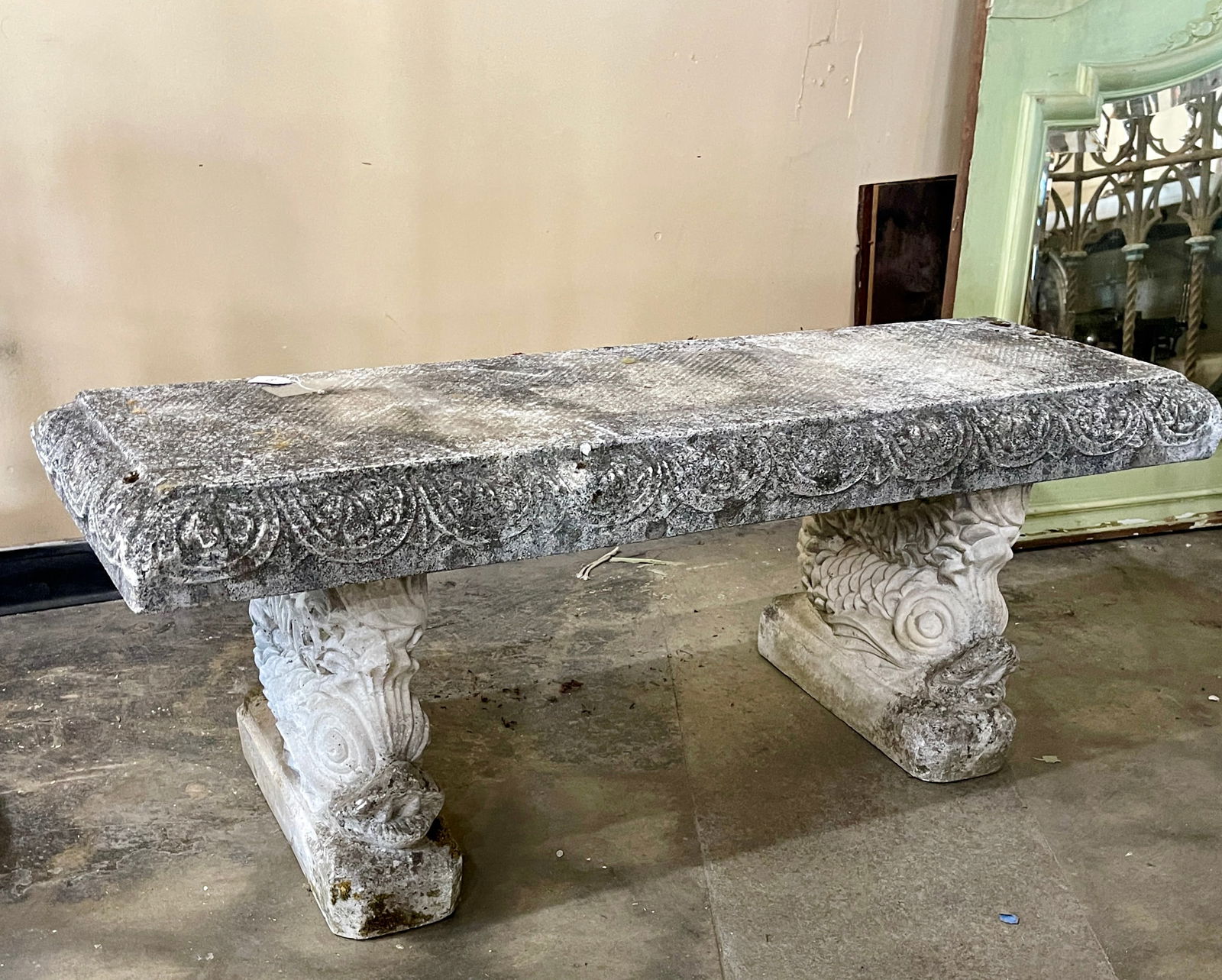 French Garden Bench (1 of 2)