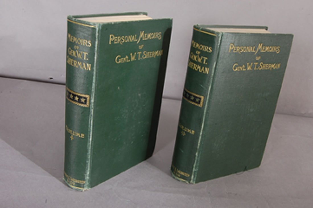 Personal Memoirs of Gen. W.T. Sherman Vol. 1 & 2.: Copyright 1890 Charles L. Webster & CO.