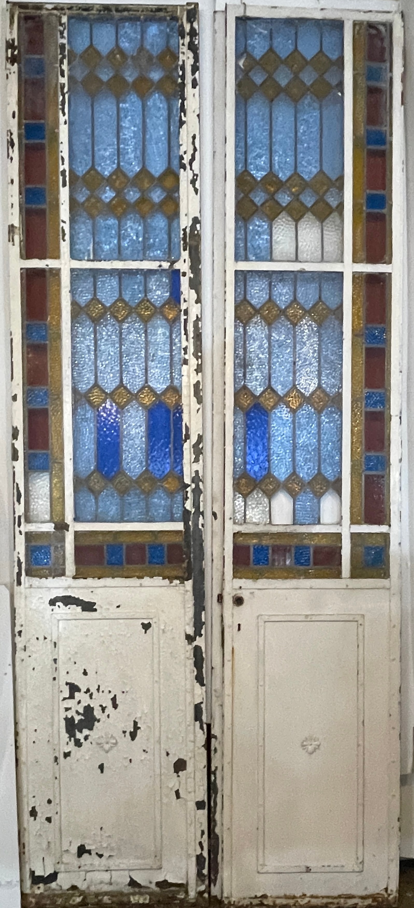 French Art Deco Style Entry Doors (1 of 1)