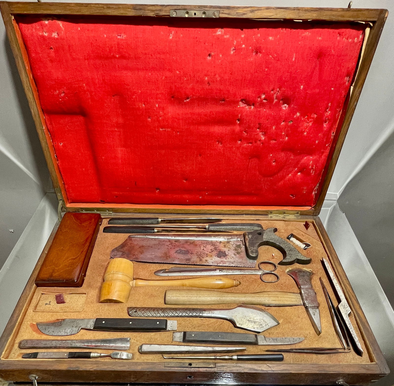 Rare French Naval Surgeons Kit (1 of 8)