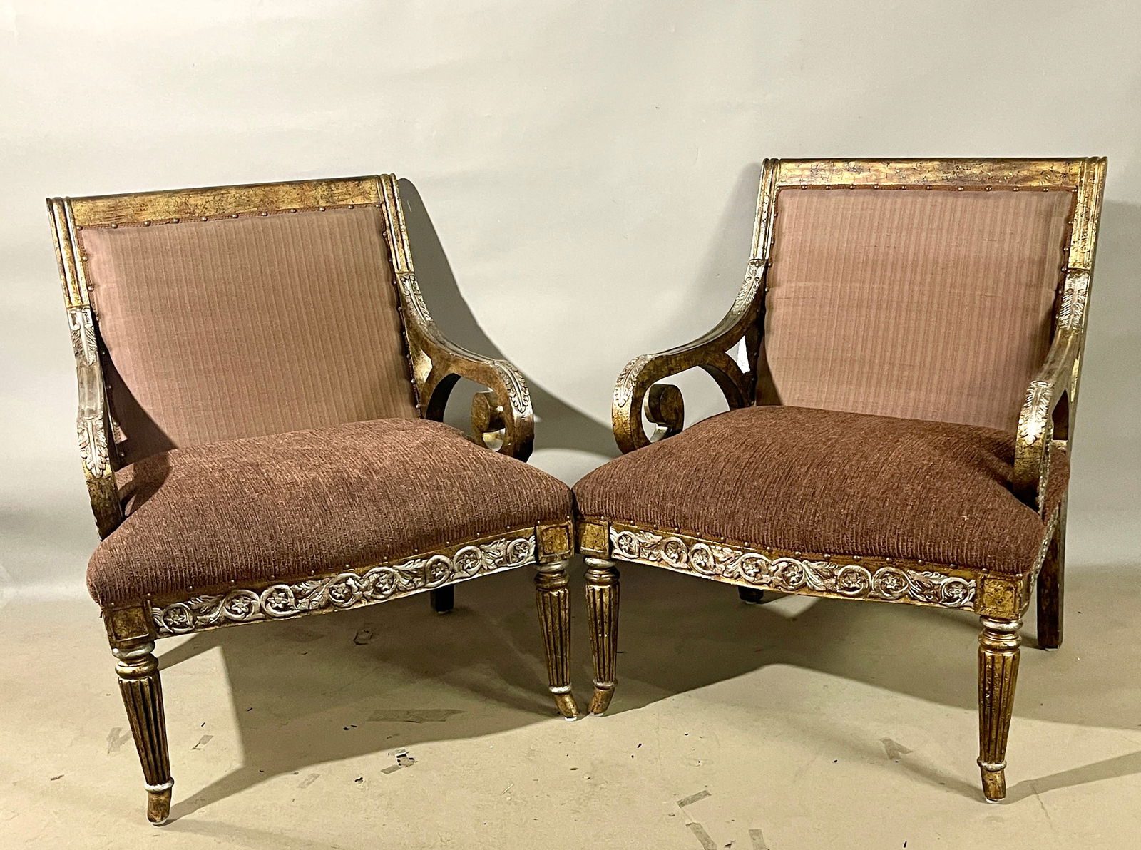 Pr. of Paul Robert Hollywood Arm Chairs (1 of 3)