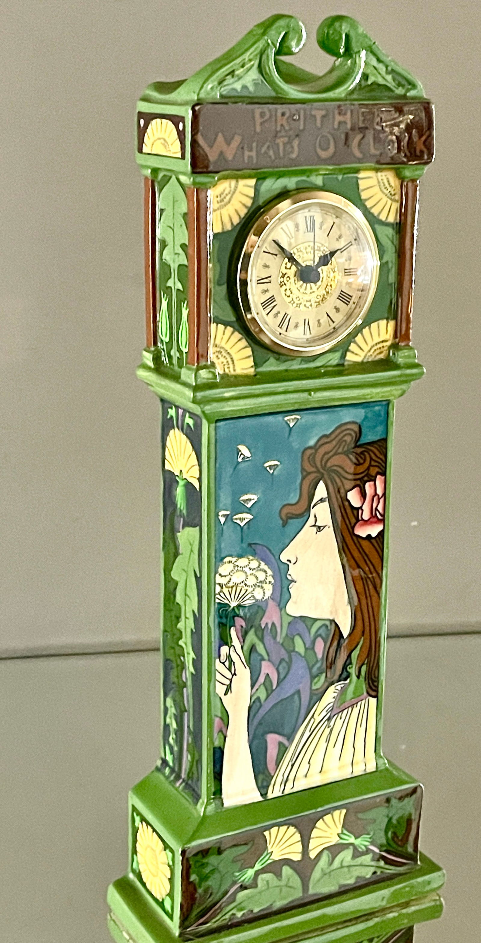 Frederick Rhead for Foley Mantel Clock (1 of 8)