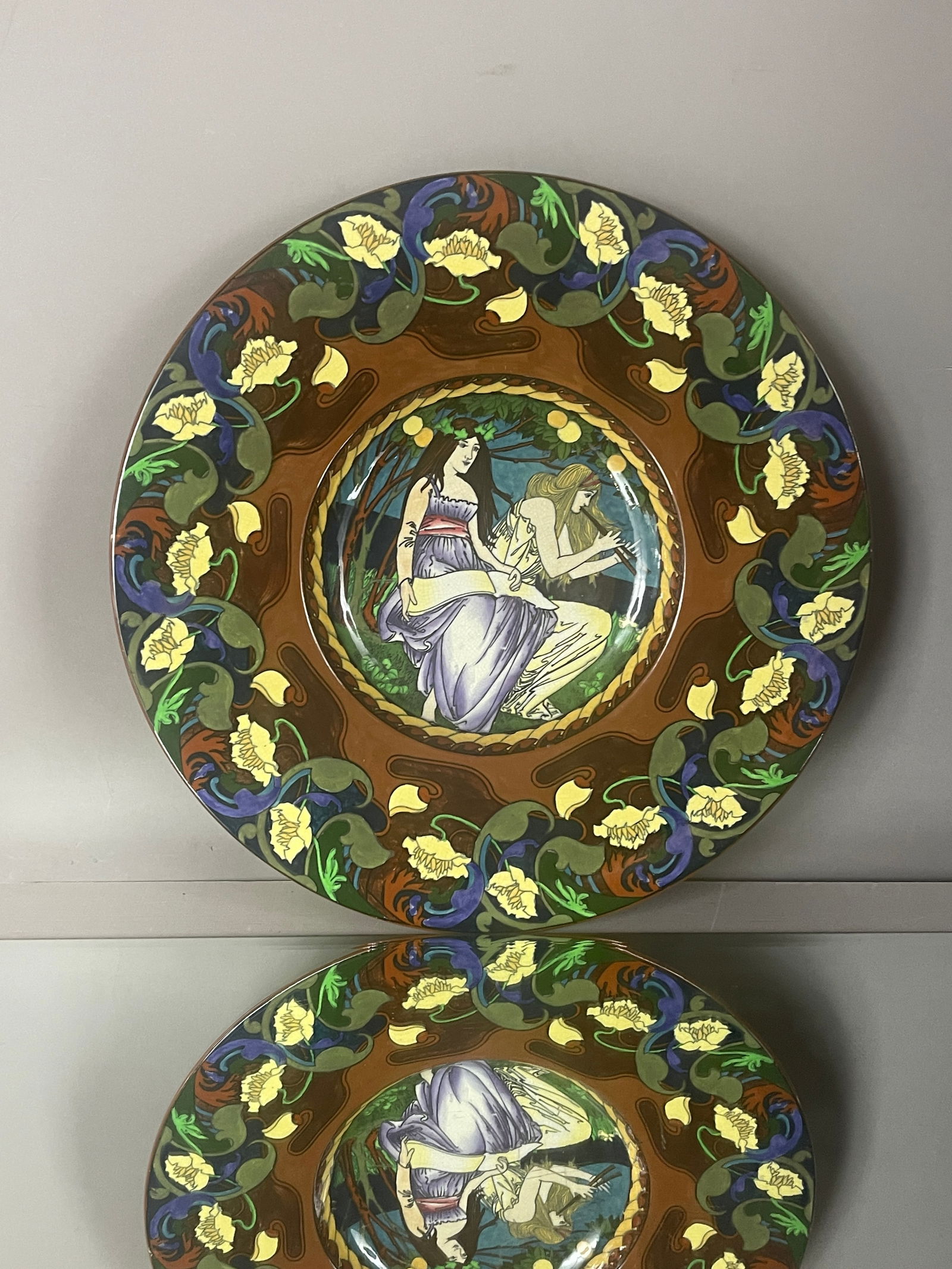 Foley Intarsio Pottery Charger (1 of 5)