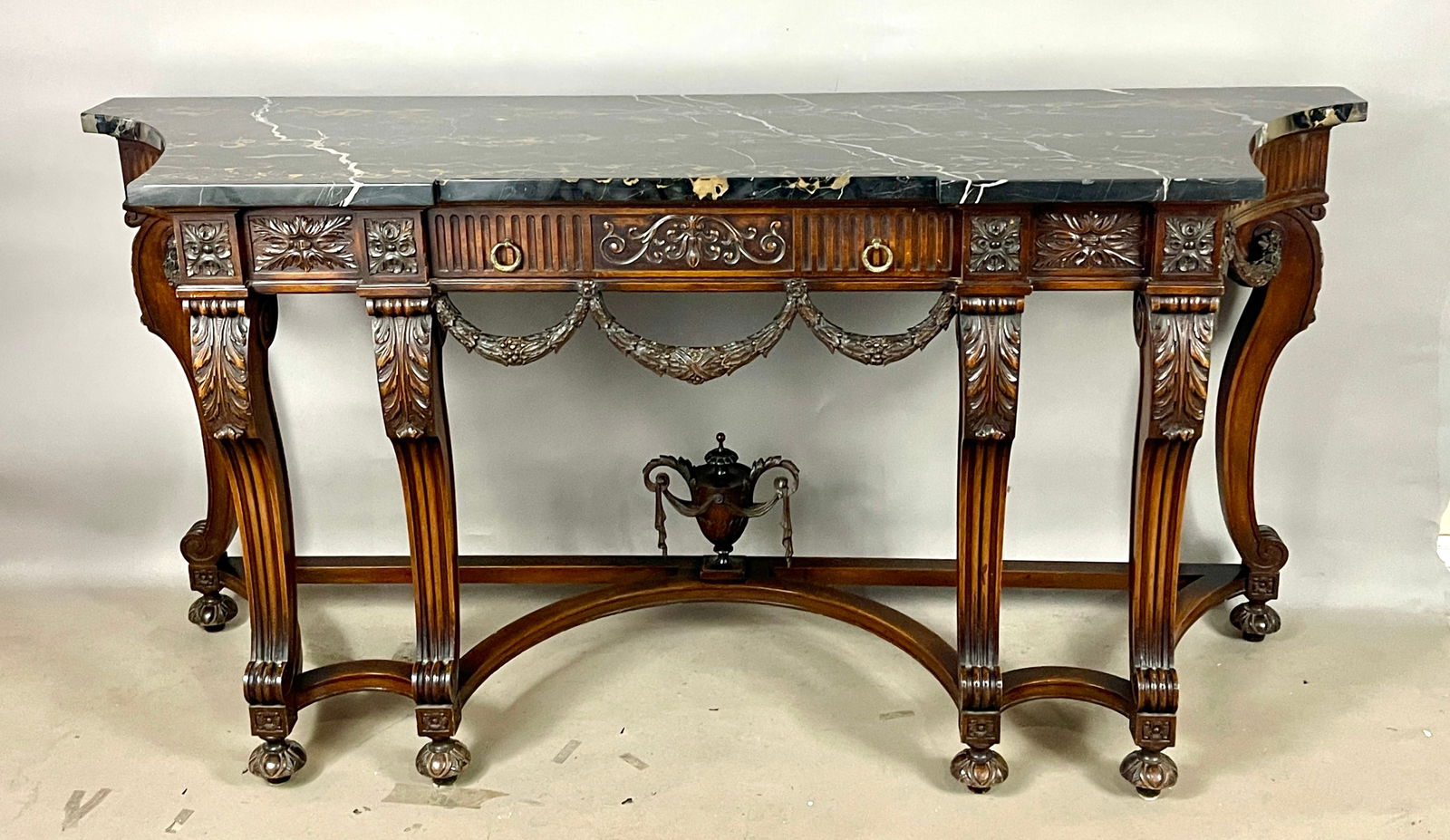 Italian Renaissance Neoclassical Walnut Console (1 of 7)