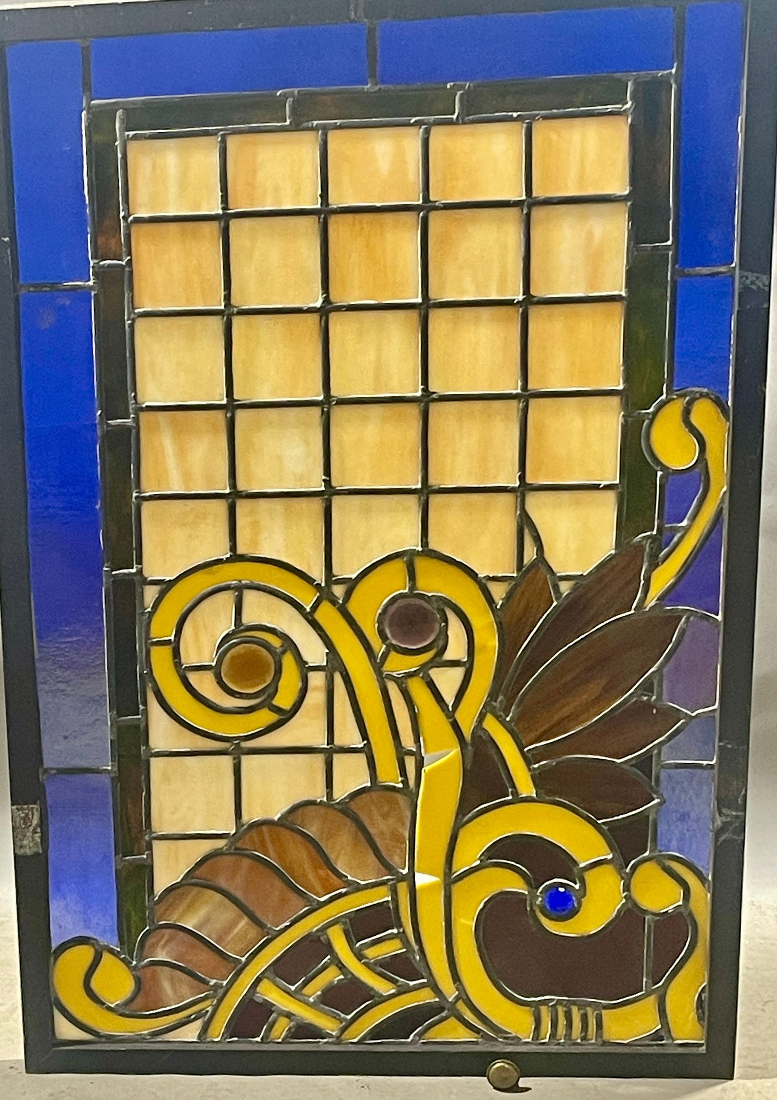 Antique Stain Glass Window (1 of 2)