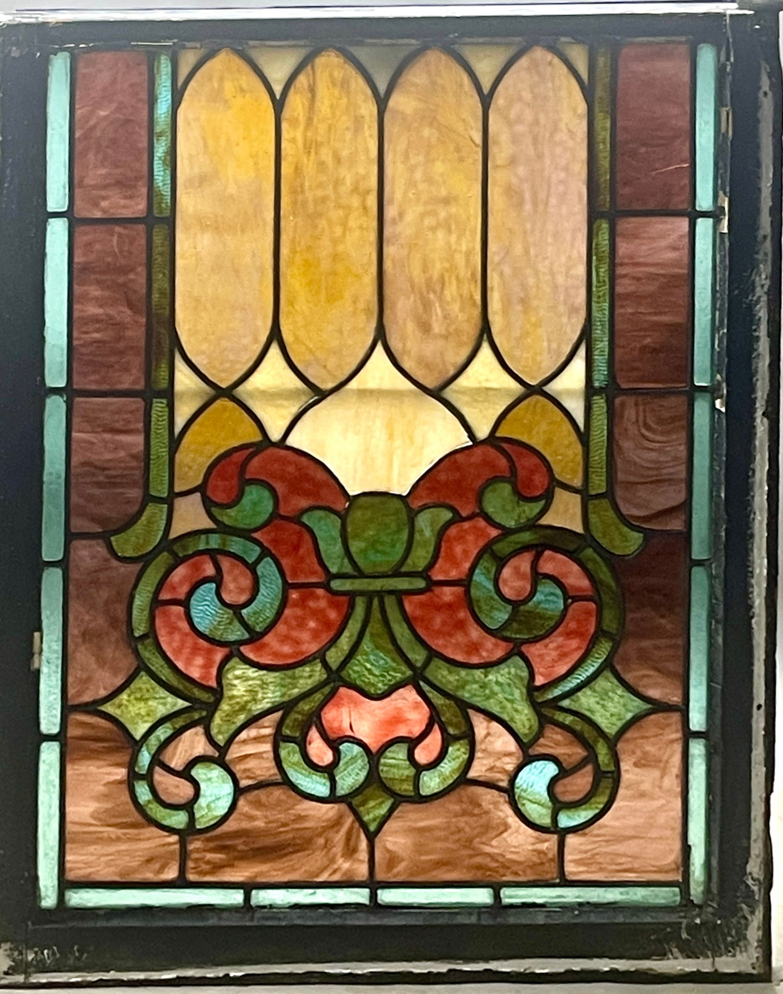 Antique Stain Glass Window (1 of 1)
