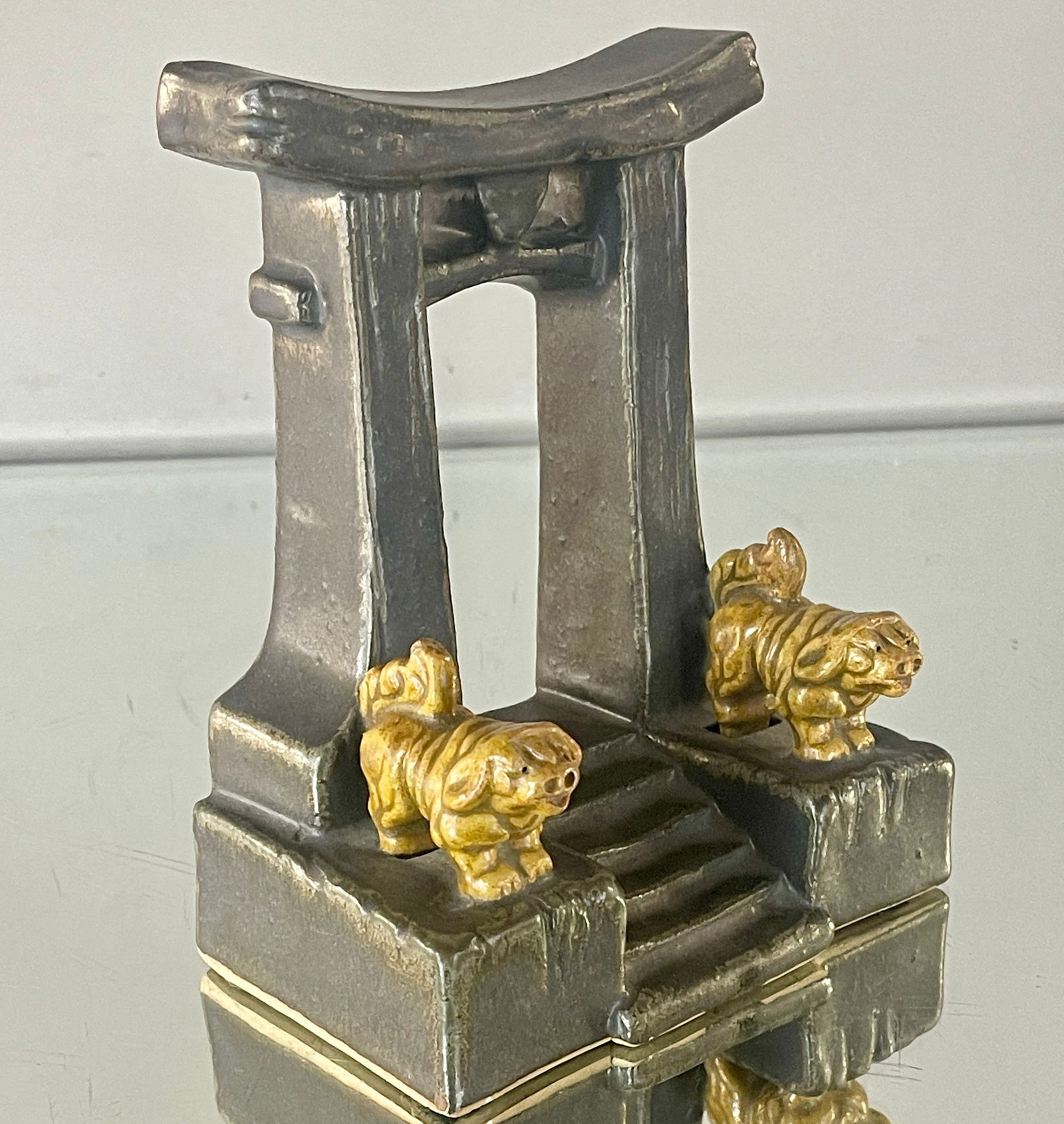 Fulper Arts & Crafts Pottery Book Ends (1 of 5)