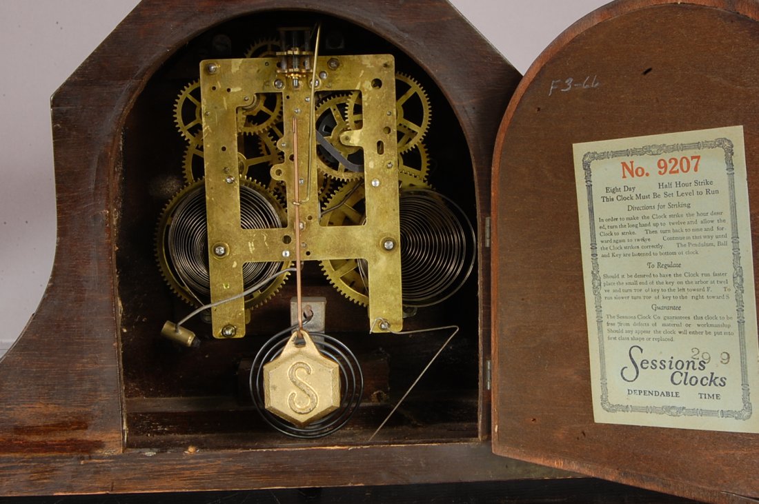 Sessions Mantel Clock # 9207 - 4