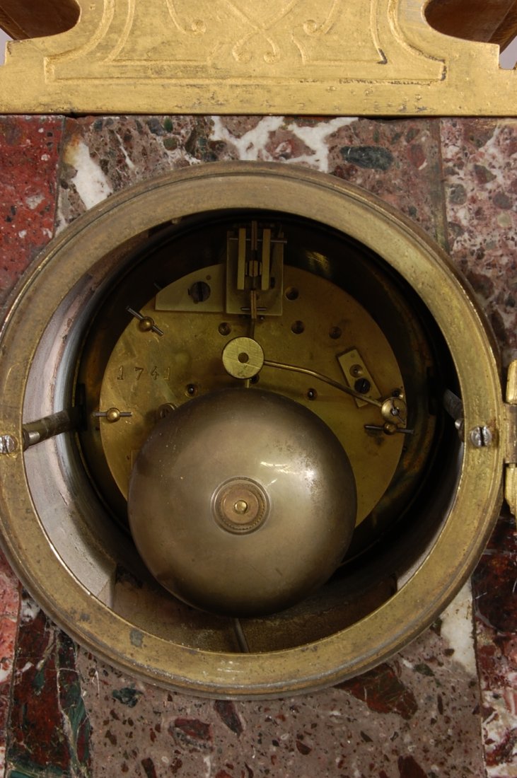 French Renaissance revival mantel clock - 3