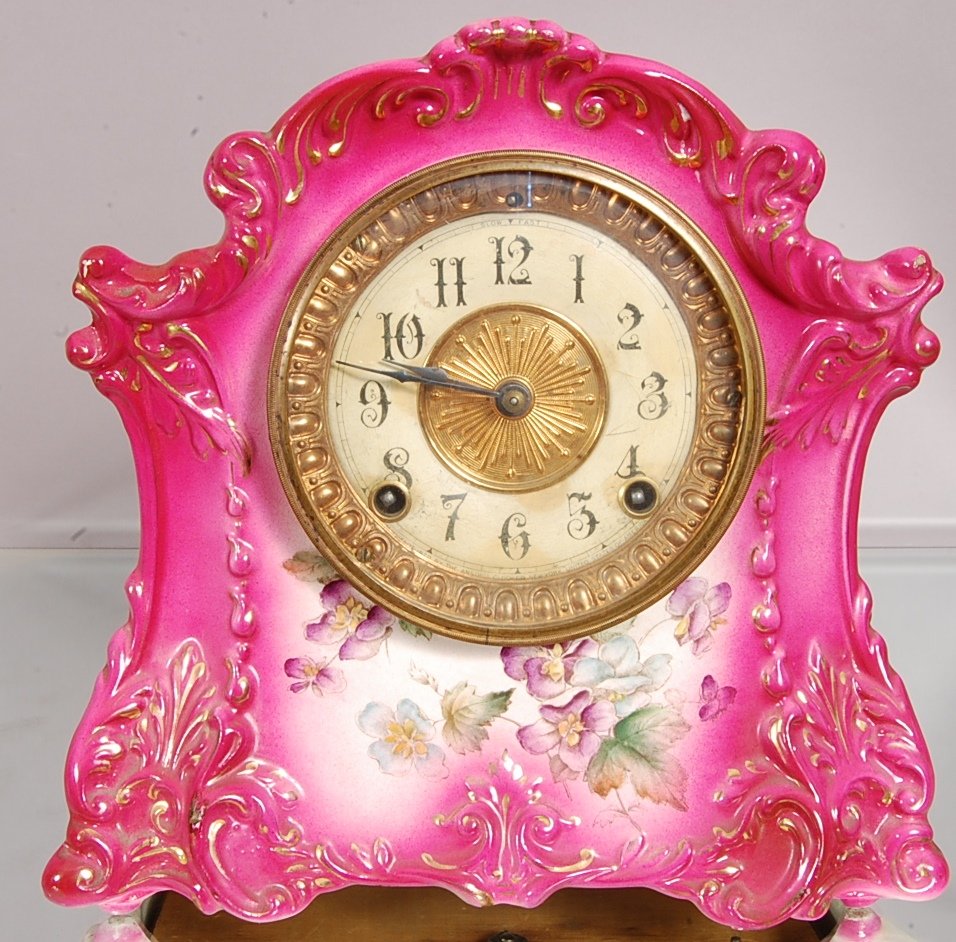 Ansonia Chime Clock Tilbory Model
