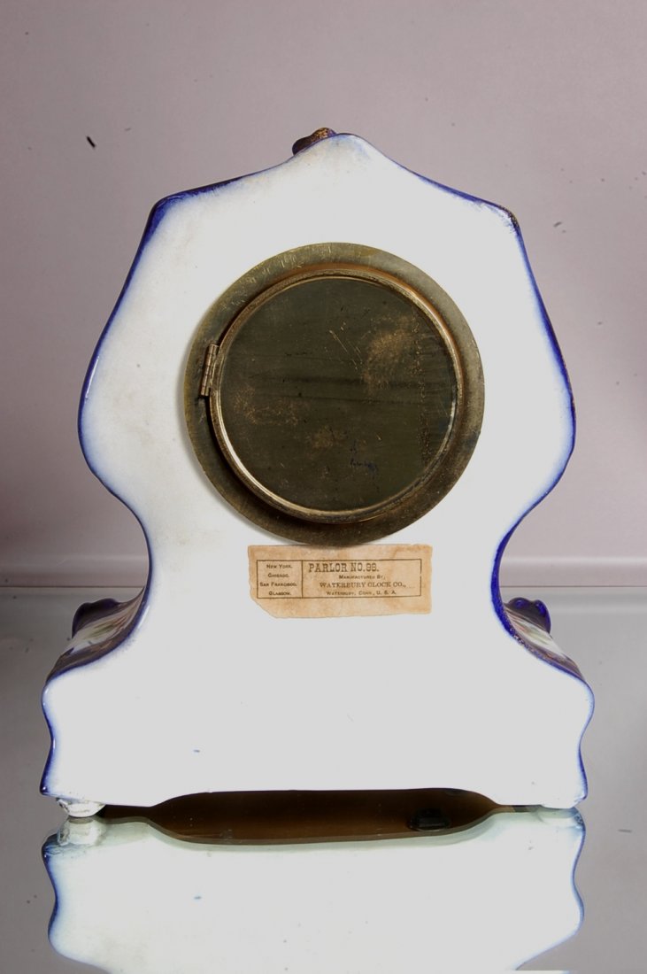 Waterbury Parlor # 98 China Clock - 2