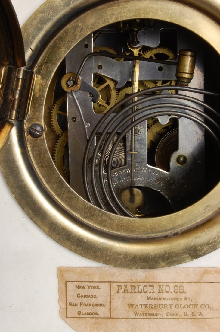Waterbury Parlor # 98 China Clock - 3