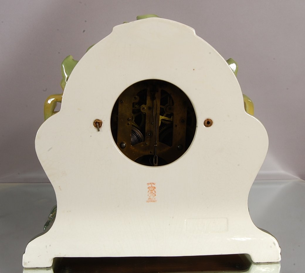 Ansonia Mantel clock In Royal Bonn - 2