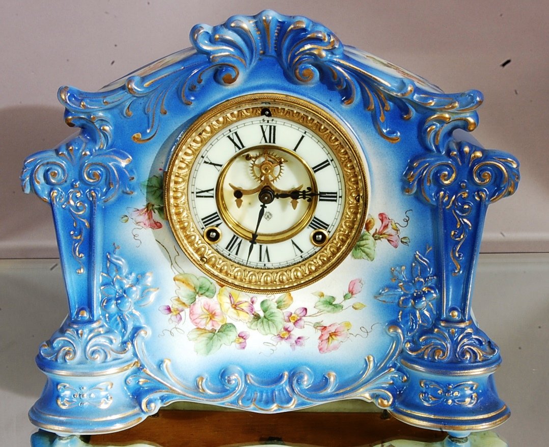 Ansonia Randon Model China Clock