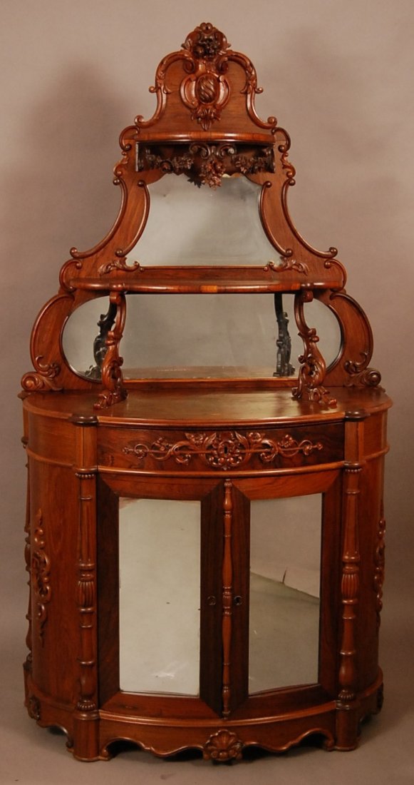 Belter Rosewood American Rococo style Sideboard