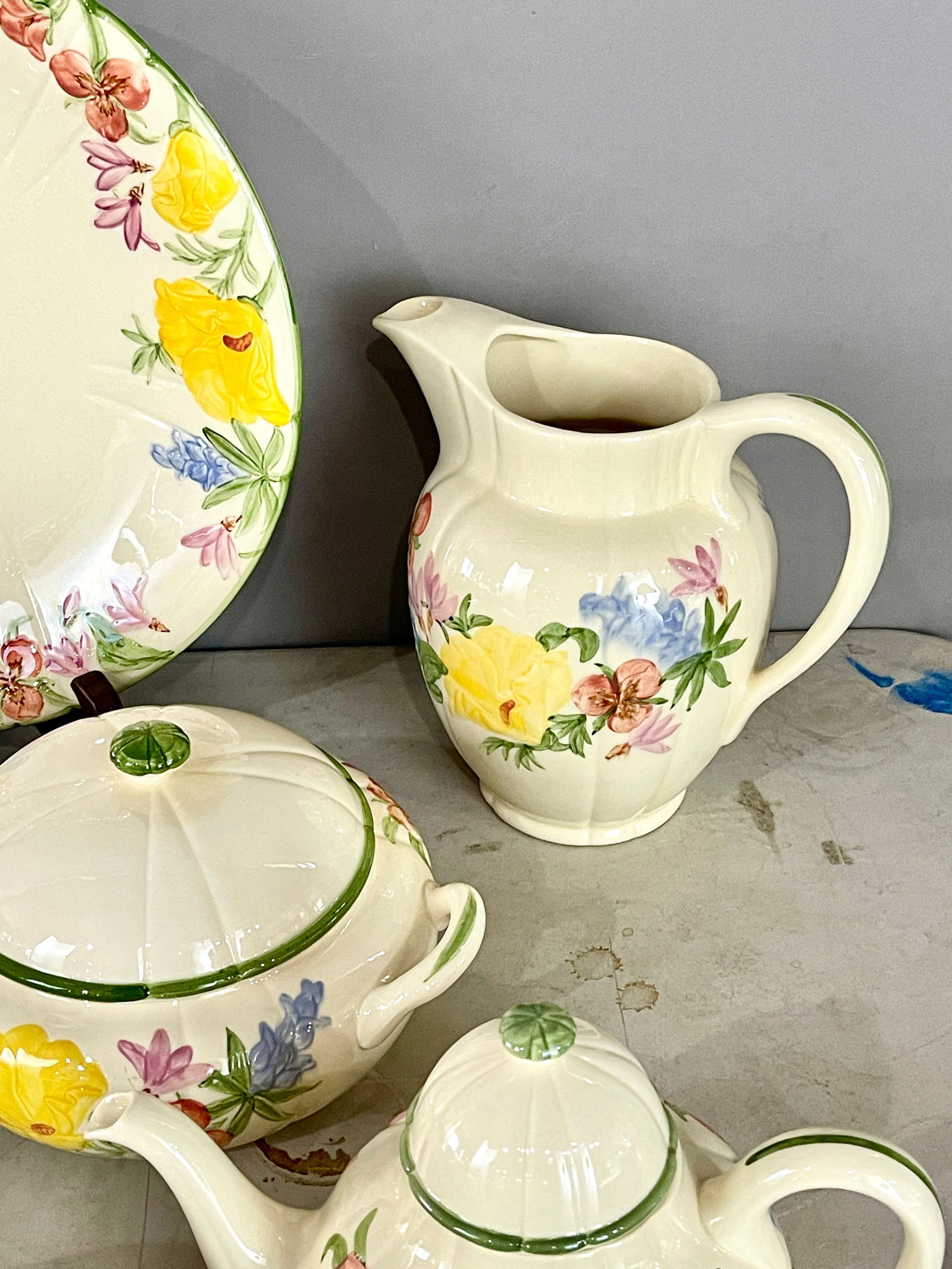 Fransican Wild Flower Partial Dinner Set - 2