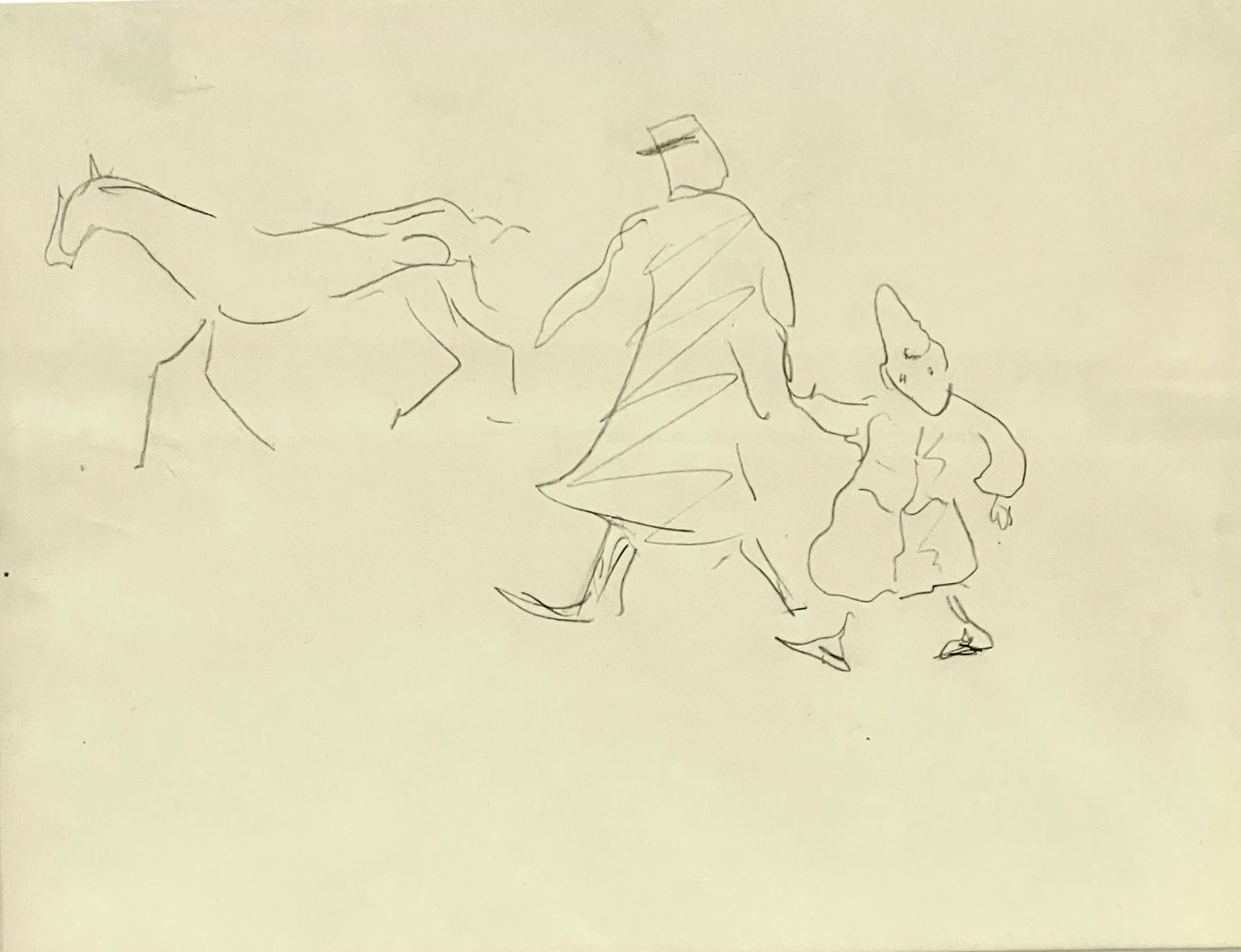 Alber Marquet (1875-1947) Pencil on Paper (1 of 2)