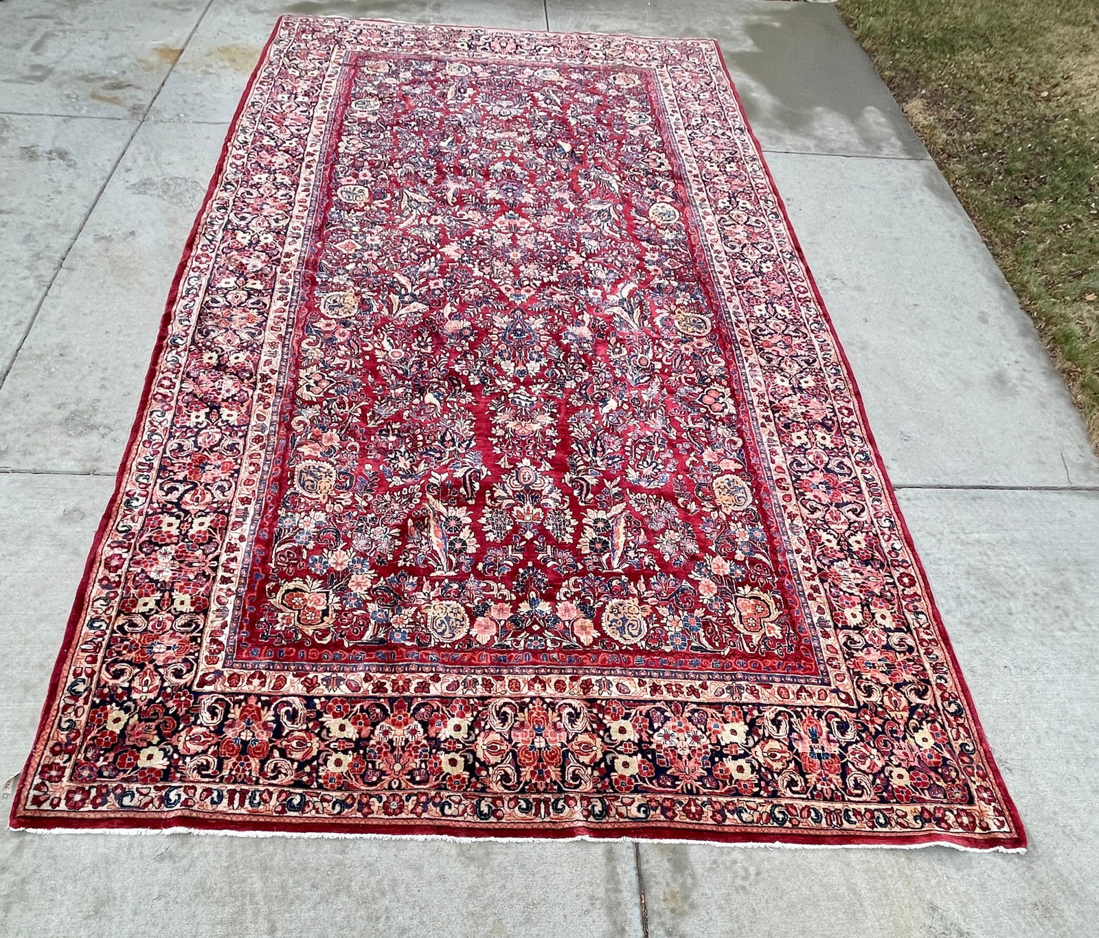 Palatial Size Sarouk Persian Carpet (1 of 3)