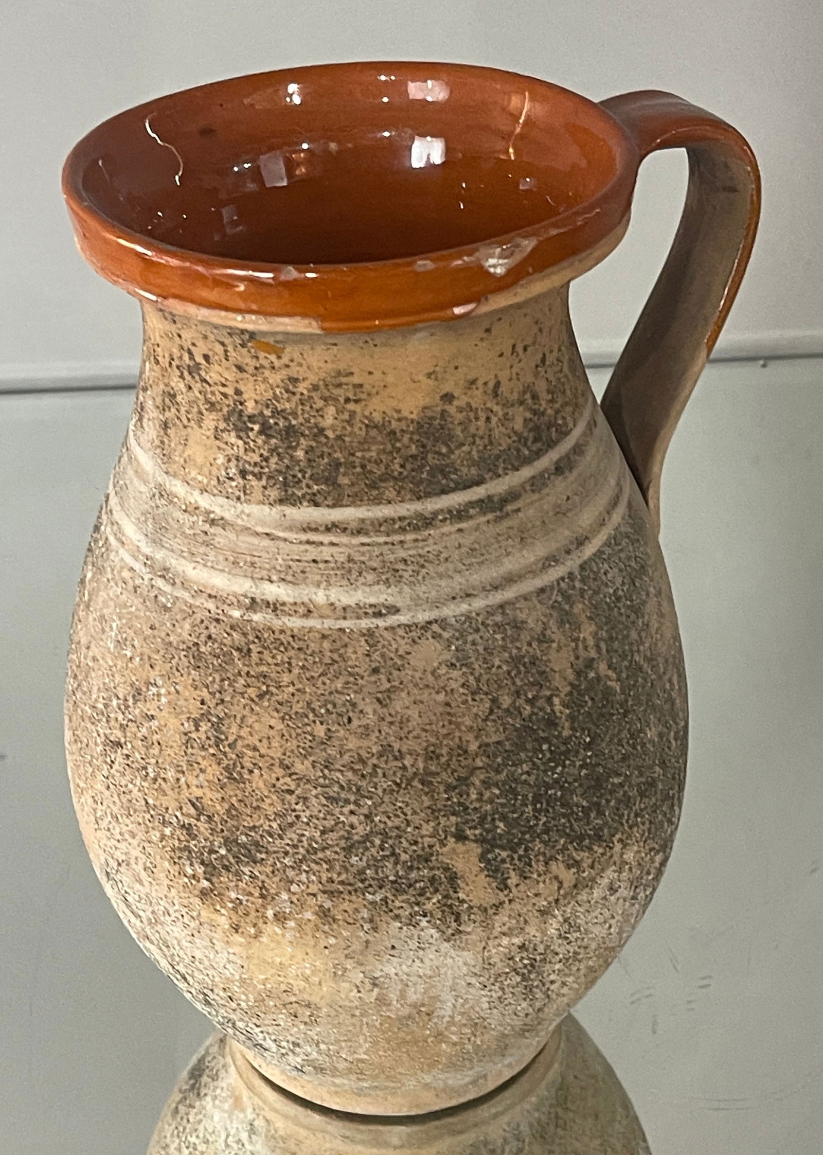 Antique Pottery Pitcher - 2