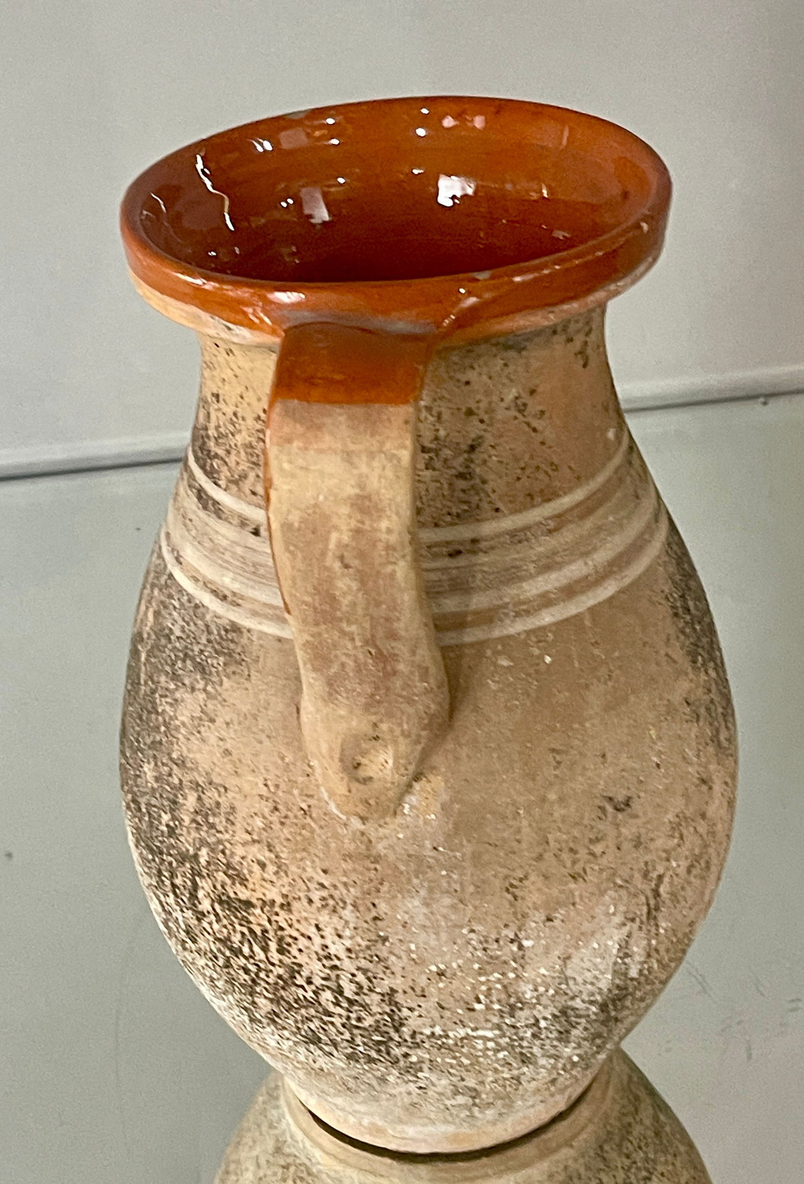 Antique Pottery Pitcher - 3